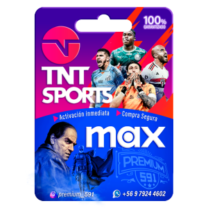 TNT SPORTS CON MAX ESTANDAR 1 MES