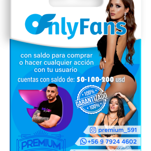ONLYFANS CON 50 USD SALDO